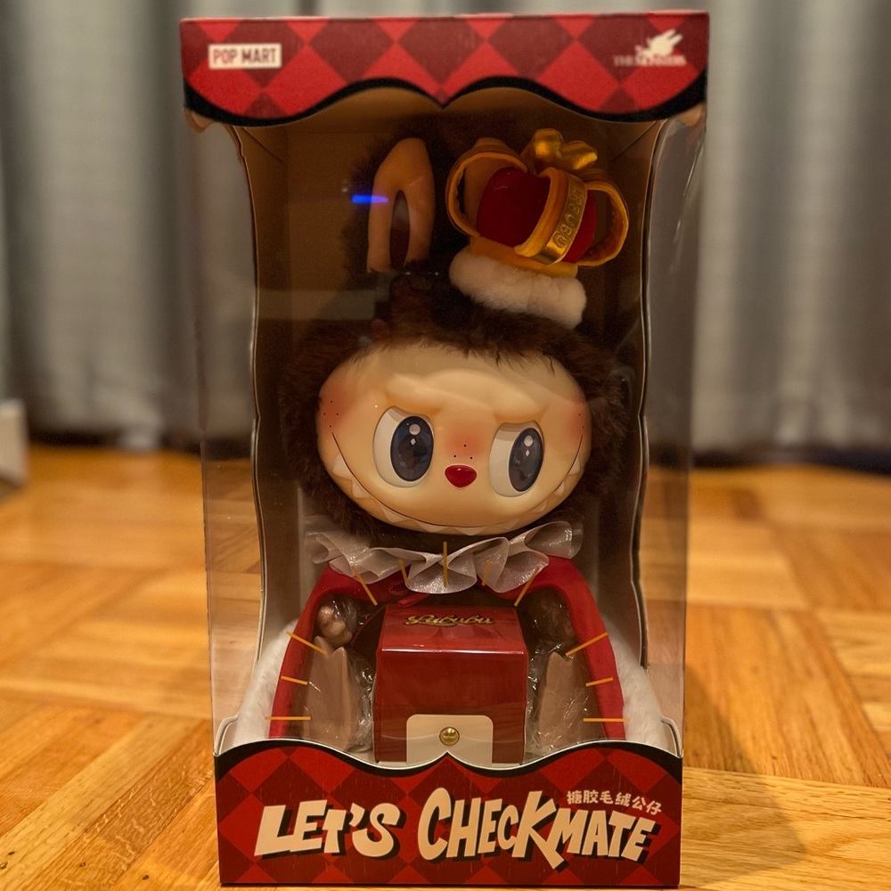 POP MART THE MONSTERS Let's Checkmate Series Vinyl Plush Doll